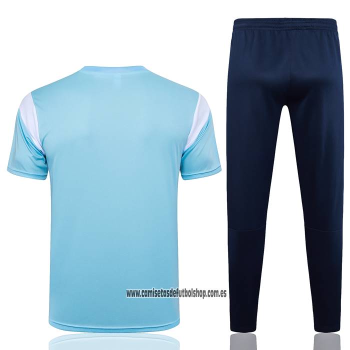 Chandal del Manchester City 23-24 Manga Corta Azul